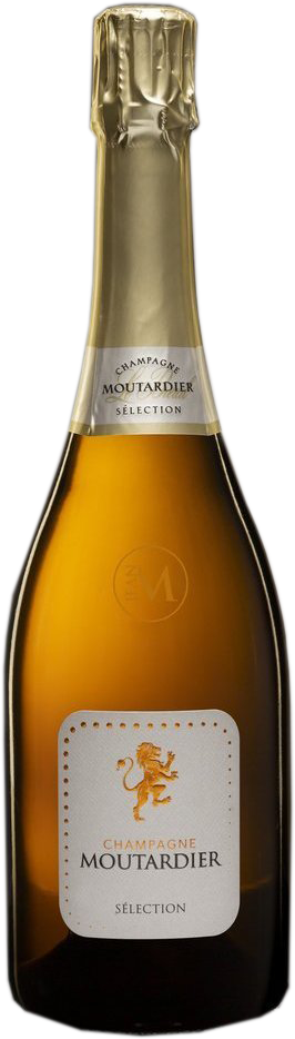 Champagne Moutardier Cuvee Sélection Brut | Frankrijk | gemaakt van de druif Chardonnay