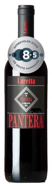 Luretta Rosso dell’Emilia Pantera bio | Italië | gemaakt van de druif Barbera