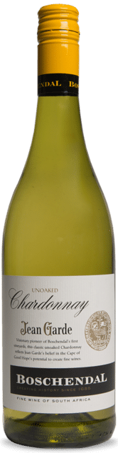 Boschendal Jean Garde Chardonnay unwooded | Zuid-Afrika | gemaakt van de druif Chardonnay