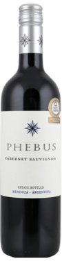 Phebus Cabernet Sauvignon | Argentinië | gemaakt van de druif Cabernet Sauvignon