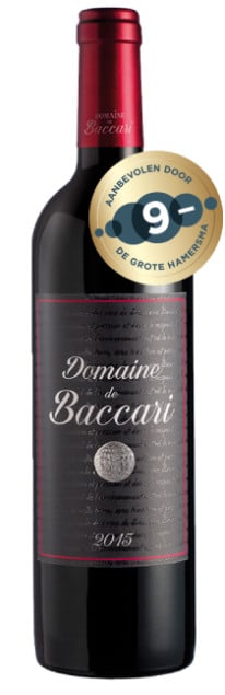 Domaine de Baccari-Domaine de Baccari Rouge | Marokko | gemaakt van de druiven Cabernet Sauvignon en Syrah