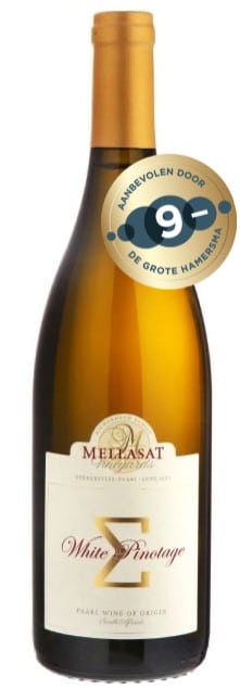 Mellasat White Pinotage | Zuid-Afrika | gemaakt van de druif Pinotage