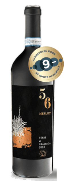 Terre di Grassaga Cinquantisei Merlot | Italië | gemaakt van de druif Merlot