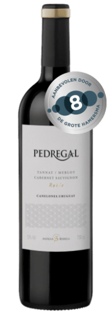 Pedregal - Tannat Merlot Cabernet Sauvignon | Uruguay | gemaakt van de druiven Cabernet Sauvignon, Merlot en tannat