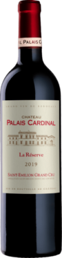 Château Palais Cardinal - La Réserve - Saint-Emilion Grand Cru | Frankrijk | gemaakt van de druiven Cabernet Franc, Cabernet Sauvignon en Merlot