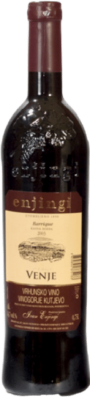 Enjingi Crno Venje Barrique | Kroatië | gemaakt van de druiven Cabernet Sauvignon, Frankovka, Merlot, Pinot Noir en Zweigelt