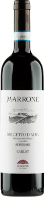 Marrone ''Dolcetto'' d'Alba Carlot DOC | Italië | gemaakt van de druif Dolcetto