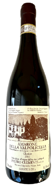Pietro Clementi Amarone Della Valpolicella Classico DOCG | Italië | gemaakt van de druiven Corvina, Corvinone, Molinara en Rondinella