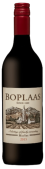 Boplaas Merlot | Zuid-Afrika | gemaakt van de druif Merlot