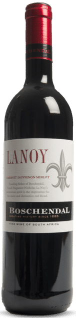 Boschendal Lanoy Cabernet Sauvignon Merlot | Zuid-Afrika | gemaakt van de druiven Cabernet Sauvignon en Merlot