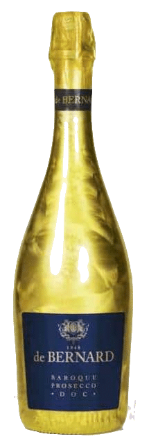 De Bernard Prosecco Cuvee Prestige Baroque Gold Edition | Italië | gemaakt van de druif Glera