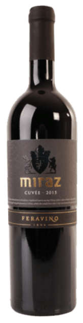 Feravino Miraz Cuvee | Kroatië | gemaakt van de druiven Cabernet Franc, Cabernet Sauvignon, Frankovka en Merlot