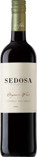 Sedosa Organic Negre | Spanje | gemaakt van de druiven Merlot, Syrah en Tempranillo