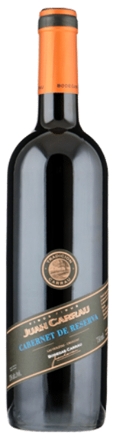 Bodegas Carrau Cabernet Sauvignon Cabernet de Reserva | Uruguay | gemaakt van de druif Cabernet Sauvignon