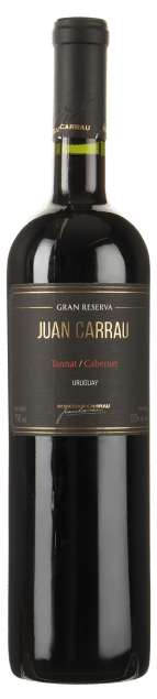 Bodegas Carrau Gran Reserva Tannat Cabernet | Uruguay | gemaakt van de druiven Cabernet Franc, Cabernet Sauvignon en tannat