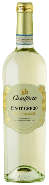 Casalforte Pinot Grigio | Italië | gemaakt van de druif Pinot Grigio