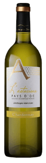 Cave Des Vignerons De Saint-Chinian L’Astucieux Chardonnay | Frankrijk | gemaakt van de druif Chardonnay