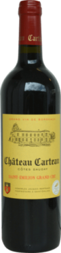 Château Carteau Saint Emilion Grand Cru | Frankrijk | gemaakt van de druiven Cabernet Franc, Cabernet Sauvignon en Merlot