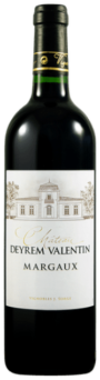 Château Deyrem Valentin Margaux | Frankrijk | gemaakt van de druiven Cabernet Sauvignon, Carménère, Merlot en Petit Verdot