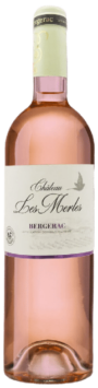 Château les Merles Bergerac Rosé | Frankrijk | gemaakt van de druiven Cabernet Sauvignon en Merlot