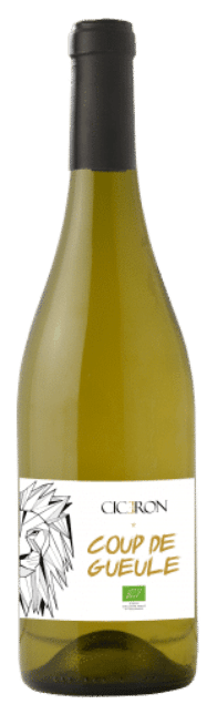 Ciceron - Coup de Gueule Pays d'Oc blanc (bio) | Frankrijk | gemaakt van de druiven Garnacha Blanca, Grenache Blanc en Sauvignon Blanc