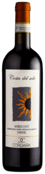 Cordara Costa del Sole Barbera d’Asti Superiore DOCG | Italië | gemaakt van de druif Barbera