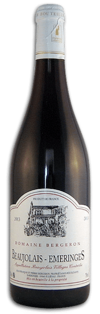 Domaine Bergeron Beaujolais Emeringes | Frankrijk | gemaakt van de druif Gamay