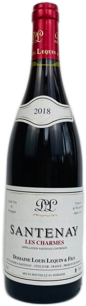 Domaine Louis Lequin Santenay Les Charmes | Frankrijk | gemaakt van de druif Pinot Noir