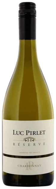 Domaine Luc Pirlet Chardonnay Réserve | Frankrijk | gemaakt van de druif Chardonnay