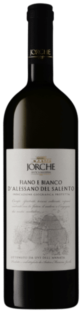 Jorche Fiano e Bianco D’Alessano IGP Salento | Italië | gemaakt van de druiven Bianco d'Allesano en Fiano Minutolo