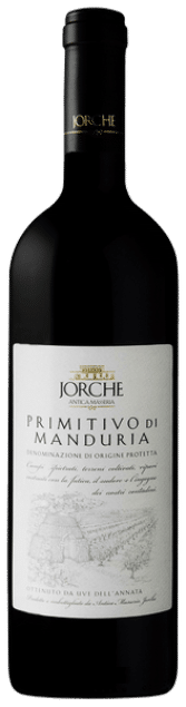 Jorche Primitivo di Manduria DOP Magnum 1,5L | Italië | gemaakt van de druif Primitivo