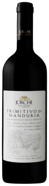 Jorche Primitivo di Manduria DOP | Italië | gemaakt van de druif Primitivo