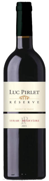 Luc Pirlet Syrah-Mourvèdre Réserve | Frankrijk | gemaakt van de druif Mourvèdre