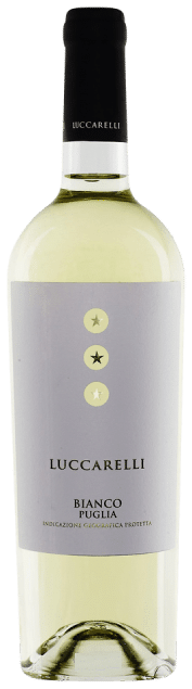 Luccarelli Bianco | Italië | gemaakt van de druiven Chardonnay, Malvasia en Verdicchio