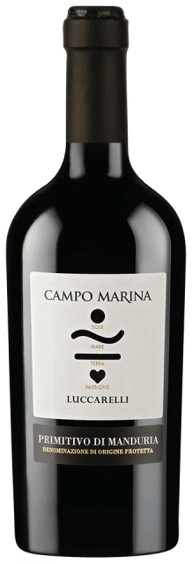 Luccarelli Campo Marina Primitivo Di Manduria | Italië | gemaakt van de druif Primitivo