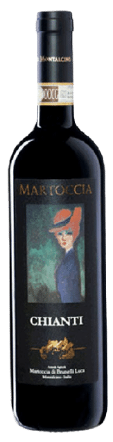 Martoccia di Brunelli Chianti | Italië | gemaakt van de druiven canaiolo, mammolo en Sangiovese