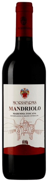 Morisfarms - Mandriolo Maremma Toscana DOC Rosso | Italië | gemaakt van de druiven Cabernet Sauvignon, Petit Verdot, Sangiovese en Syrah