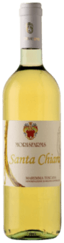 Morisfarms Santa Chiara Maremma Toscana Bianco DOC | Italië | gemaakt van de druiven Ansonica en Vermentino