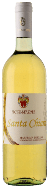 Morisfarms Santa Chiara Maremma Toscana Bianco DOC | Italië | gemaakt van de druiven Ansonica en Vermentino