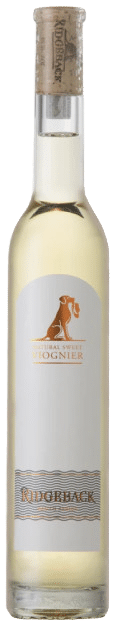 Ridgeback Natural Sweet Viognier | Zuid-Afrika | gemaakt van de druif Viognier