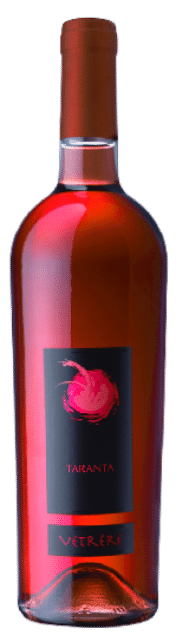 Vetrère Taranta Rosé | Italië | gemaakt van de druiven Malvasia en Negroamaro