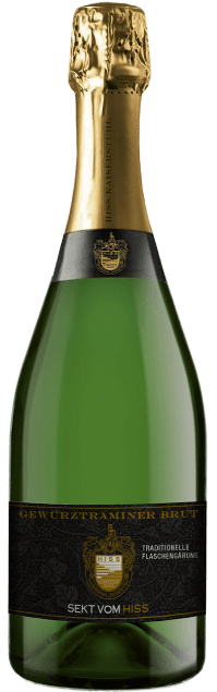 Weingut Hiss - Gewürztraminersekt Brut | Duitsland | gemaakt van de druif Gewürztraminer