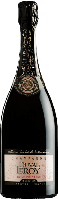 Champagne Duval-Leroy Rosé Prestige Premier Cru | Frankrijk | gemaakt van de druiven Chardonnay en Pinot Meunier