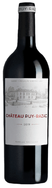 Château Puy-Razac Saint-Emilion Grand Cru | Frankrijk | gemaakt van de druiven Cabernet Franc en Merlot