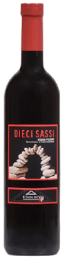 Il Teatro del Vino Dieci Sassi Rosso Picino | Italië | gemaakt van de druiven Montepulciano en Sangiovese