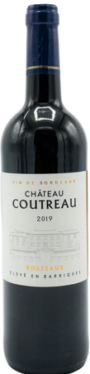 Chateau Coutreau Bordeaux Rood | Frankrijk | gemaakt van de druiven Cabernet Franc, Cabernet Sauvignon en Merlot