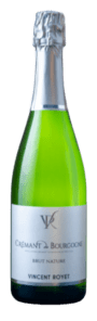 Vincent Royet Crémant de Bourgogne Brut Nature | Frankrijk | gemaakt van de druiven Aligoté, Chardonnay en Pinot Noir