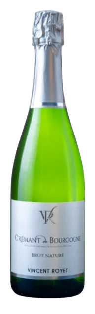 Vincent Royet Crémant de Bourgogne Brut Nature | Frankrijk | gemaakt van de druiven Aligoté, Chardonnay en Pinot Noir