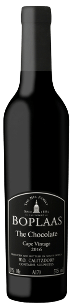 Boplaas The Chocolate Cape Vintage | Zuid-Afrika | gemaakt van de druiven Tinta Barroca en Touriga Nacional