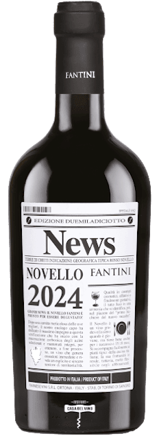 Novello Fantini 2024 Montepulciano / Sangiovese | Italië | gemaakt van de druiven Montepulciano en Sangiovese